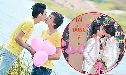 Xem hình đám cưới đẹp như mơ của hai chàng trai tại Long An