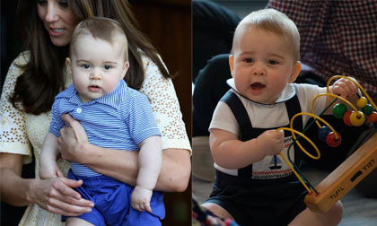 Tiểu hoàng tử George "vượt mặt" công nương Anh, giành giải mặc đẹp nhất