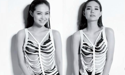Minh Hằng khoe nội y với áo rách tả tơi
