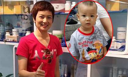 Con trai Thúy Vinh đã lớn "phổng phao"