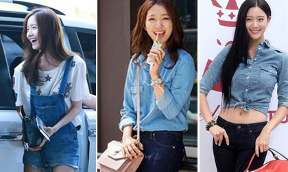 'Chấm điểm' mỹ nhân Hàn diện denim tuyệt đỉnh nhất