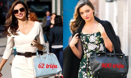 "Bóc giá" bộ sưu tập túi hiệu tiền tỷ của Miranda Kerr