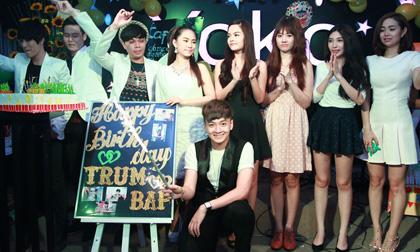 Dàn sao" trẻ" tưng bừng dự sinh nhật Ngô Kiến Huy