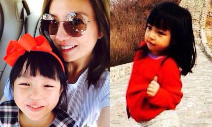 Con gái Triệu Vy ngày càng xinh xắn và chững chạc như thiếu nữ