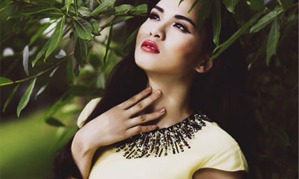 Diễm Hương đẹp trầm buồn và mơ màng trong bộ ảnh mùa hè