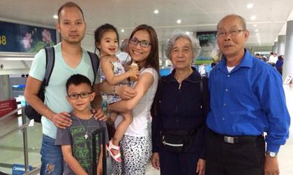 Chồng Hồng Ngọc bất ngờ đưa 2 con về Việt Nam đoàn tụ với vợ