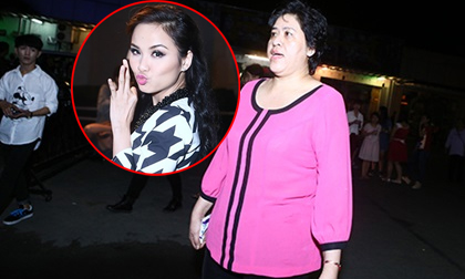 Mẹ Diễm Hương gây náo loạn chốn đông người