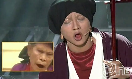 Con trai Hoài Linh gây “bão” sân khấu Gương Mặt Thân Quen 2014