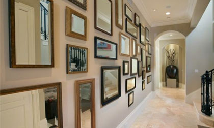 Hành lang bừng sáng với vài mẹo đơn giản