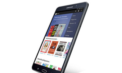 Samsung trình làng tablet Galaxy Tab 4 NOOK lõi tứ