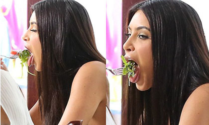 Kim "Siêu vòng ba" bị chê tơi bời vì cử chỉ ăn uống vô duyên