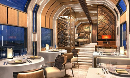 Khám phá tàu du lịch 7 sao của Nhật Bản