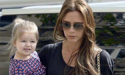 Nhà Beckham tưng bừng tổ chức sinh nhật 3 tuổi cho Harper