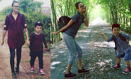 "Cặp đũa lệch" tông xuyệt tông "xì tin" hết mức