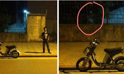 Xôn xao bức ảnh tự sướng chụp được bóng ma ở Kim Mã