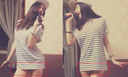 Phương Trinh lại không mặc quần và bắt chước điệu bộ của Chun Song Yi