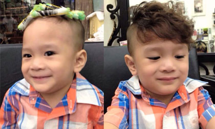 Jacky Minh Trí ngồi salon làm tóc "sành điệu" không kém sao Hàn