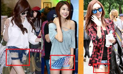 Những mẫu quần short bò được sao Hàn đặc biệt yêu thích