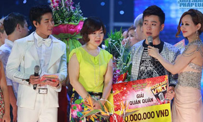 Chung kết Ngôi sao Việt: Thanh Tùng khóc như mưa khi chiến thắng