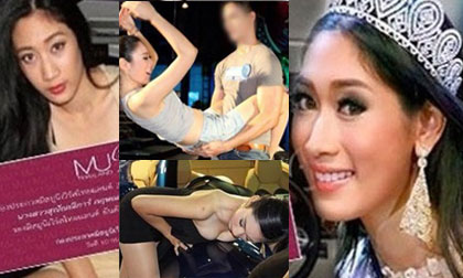 Tân Á hậu Hoàn vũ Thái Lan bị tước danh hiệu vì lộ ảnh phản cảm
