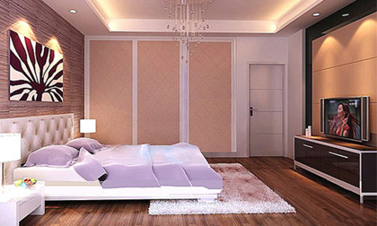 Xây nhà 120m2 đẹp xinh, hút mắt