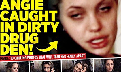 Clip "quá khứ đen tối" của Angelina Jolie bị phanh phui