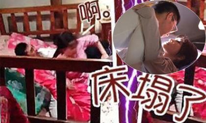 Lưu Hiểu Khánh đóng cảnh "giường chiếu" mất 2 tiếng và làm sập giường