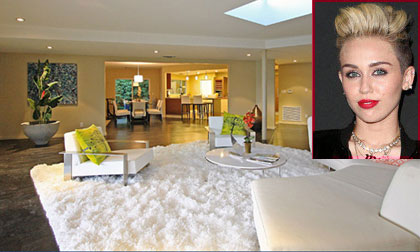 Soi độ đẹp biệt thự 465m2 của Miley Cyrus