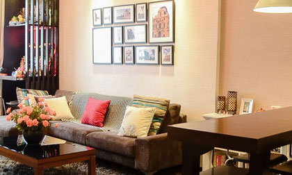 Thăm căn hộ ngăn nắp của bà mẹ 2 con ở Cầu Giấy