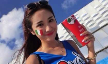 Nữ cổ động viên bóng đá Milan xinh đẹp nhất Trung Quốc