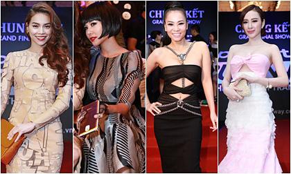 Ngắm dàn sao Việt đẹp lộng lẫy trên thảm đỏ Project Runway