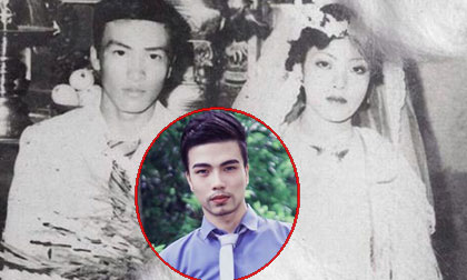"Hot boy đẹp nhất Việt Nam" Kenny Sang khoe ảnh cưới bố mẹ