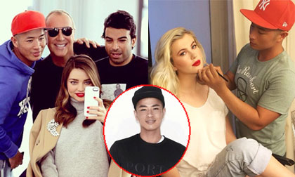 Chàng trai người Việt make up cho Miranda Kerr và loạt sao nổi tiếng thế giới