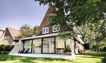 Ngắm những ngôi nhà khung tam giác đẹp ngất ngây