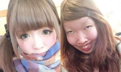 Sau 3 tháng yêu, chàng trai ngỡ ngàng trước nhan sắc không make up của bạn gái