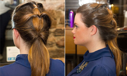 Biến tấu xinh đẹp với tóc đuôi ngựa thấp