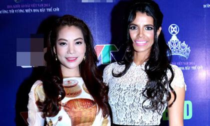 Trương Ngọc Ánh 'đọ sắc' với 'Hoa hậu Thế giới 2011' Ivian Sarcos