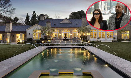 Vợ chồng Kim chuyển đến sống trong dinh thự hơn 420 tỷ đồng