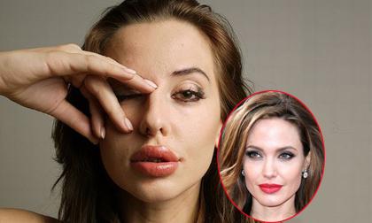 Cô gái 'dao kéo' giống Angelina Jolie gây chú ý cộng đồng mạng