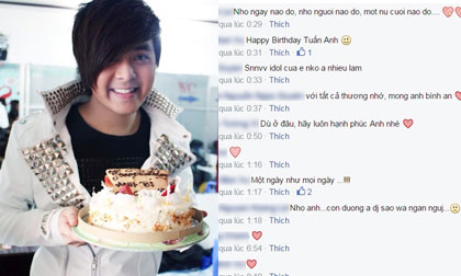 Fans xúc động gửi lời chúc mừng sinh nhật đến Wanbi Tuấn Anh
