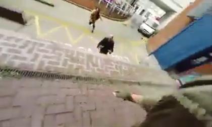 Choáng với màn rượt đuổi như phim hành động