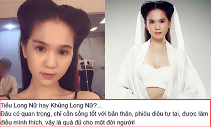 Ngọc Trinh phớt lờ khi bị gọi là 'Khủng long nữ'