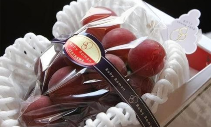 Nho 4,5 triệu/quả: Giá 'trên trời' vì đâu?