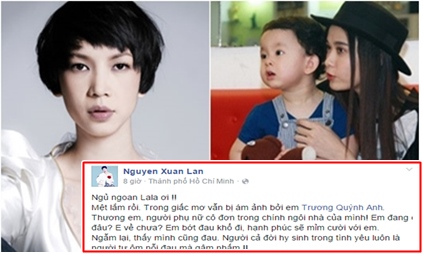 Xuân Lan bị ám ảnh vì Trương Quỳnh Anh ôm con bỏ nhà đi