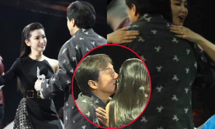 Thành Long lại thân mật quá đà với Lý Băng Băng