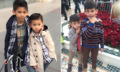 Hai con trai Hà Kiều Anh càng lớn càng đẹp trai