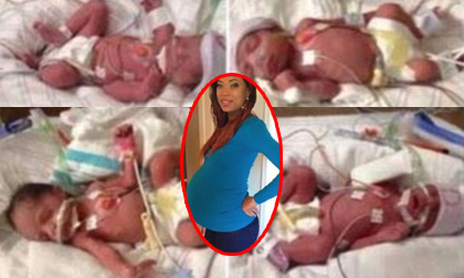 Người mẹ 36 tuổi chết sau nỗ lực sinh tư