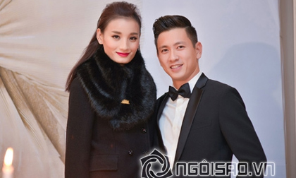 Vợ chồng Lê Thúy tái xuất tại sự kiện Hà Nội sau đám cưới 