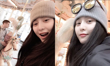 Phạm Băng Băng khoe vẻ đẹp không tỳ vết khi du lịch trời Tây