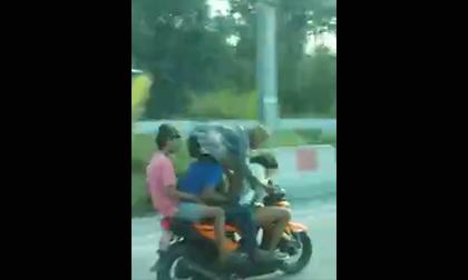 Tài xế trẻ giỡn mặt với tử thần